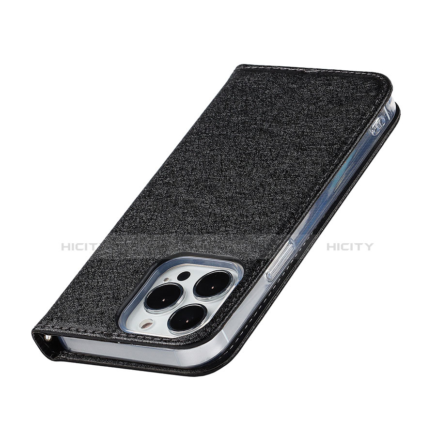 Funda de Cuero Cartera con Soporte Carcasa L08 para Apple iPhone 13 Pro Max