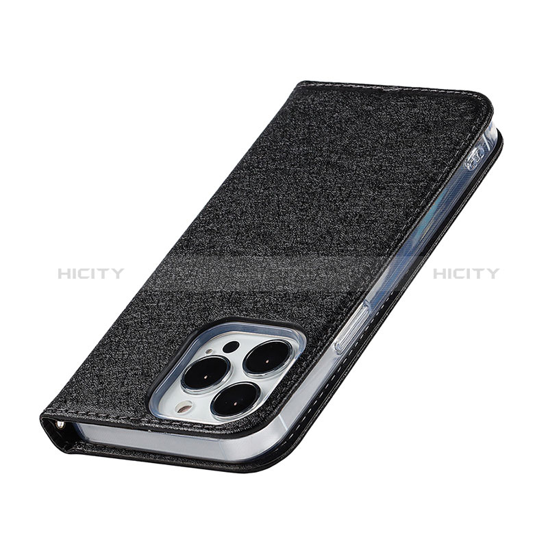 Funda de Cuero Cartera con Soporte Carcasa L08 para Apple iPhone 15 Pro Max