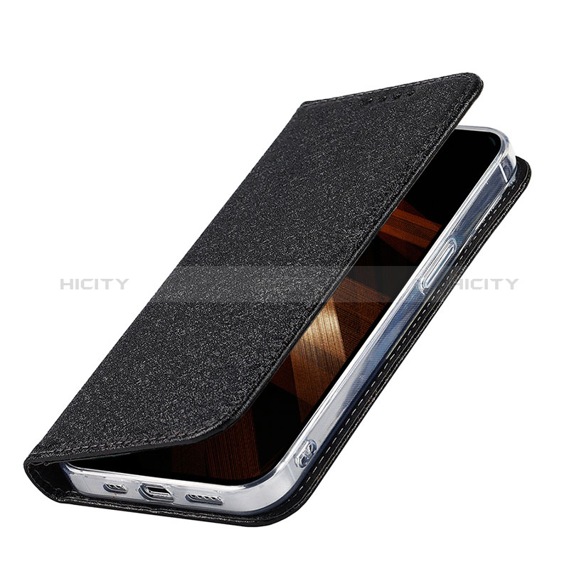 Funda de Cuero Cartera con Soporte Carcasa L08 para Apple iPhone 15 Pro Max