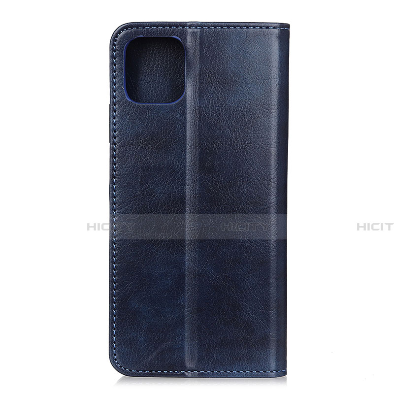 Funda de Cuero Cartera con Soporte Carcasa L08 para Huawei Honor 30S Azul