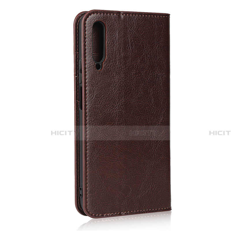 Funda de Cuero Cartera con Soporte Carcasa L08 para Huawei Honor 9X Pro Marron