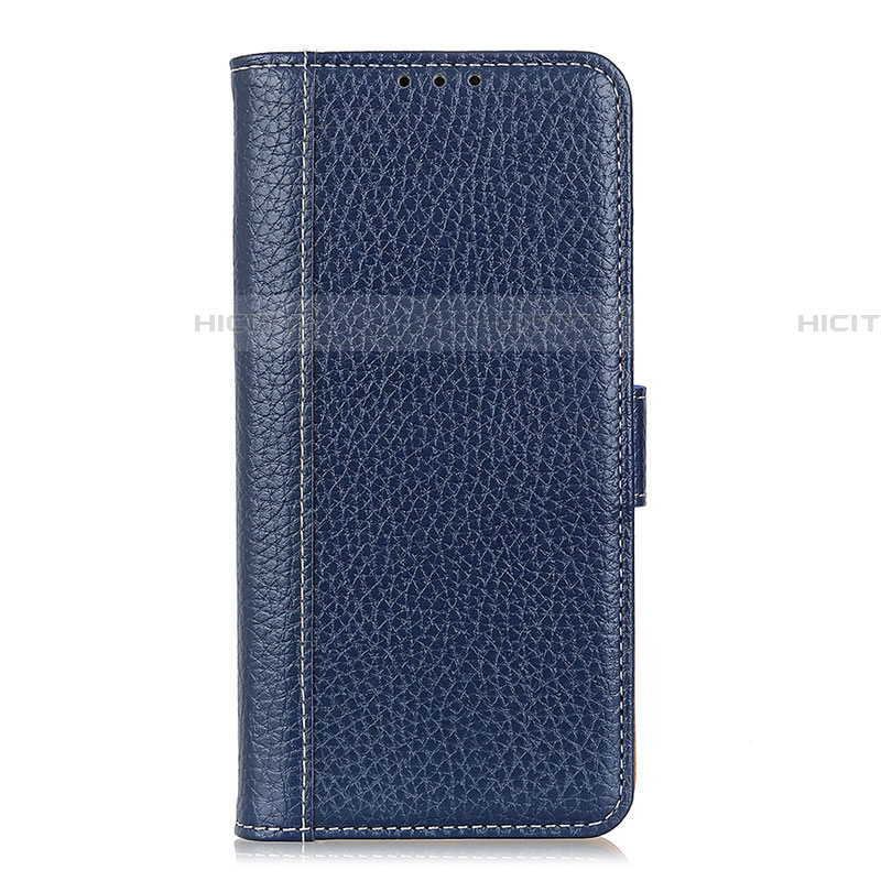 Funda de Cuero Cartera con Soporte Carcasa L08 para Huawei Honor Play4T Pro Azul