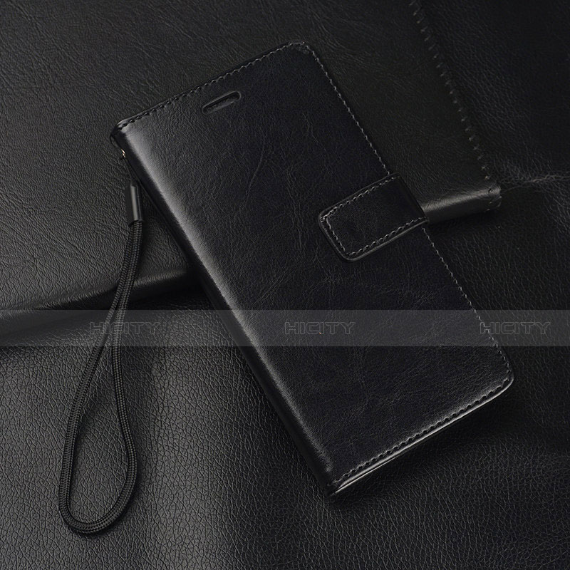 Funda de Cuero Cartera con Soporte Carcasa L08 para Huawei Mate 20 Lite Negro