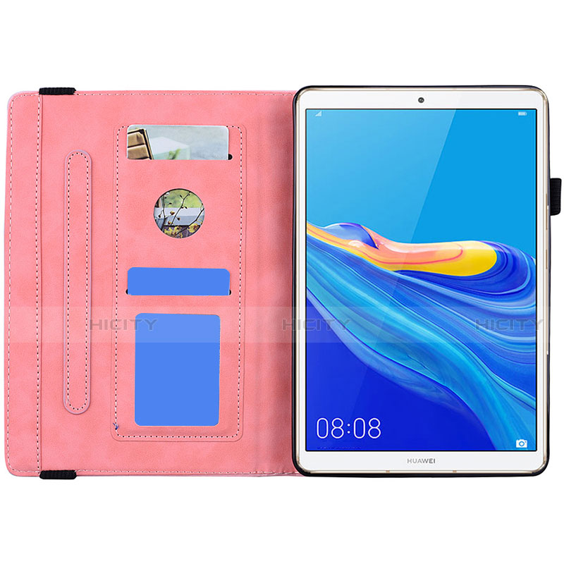 Funda de Cuero Cartera con Soporte Carcasa L08 para Huawei MediaPad M6 8.4