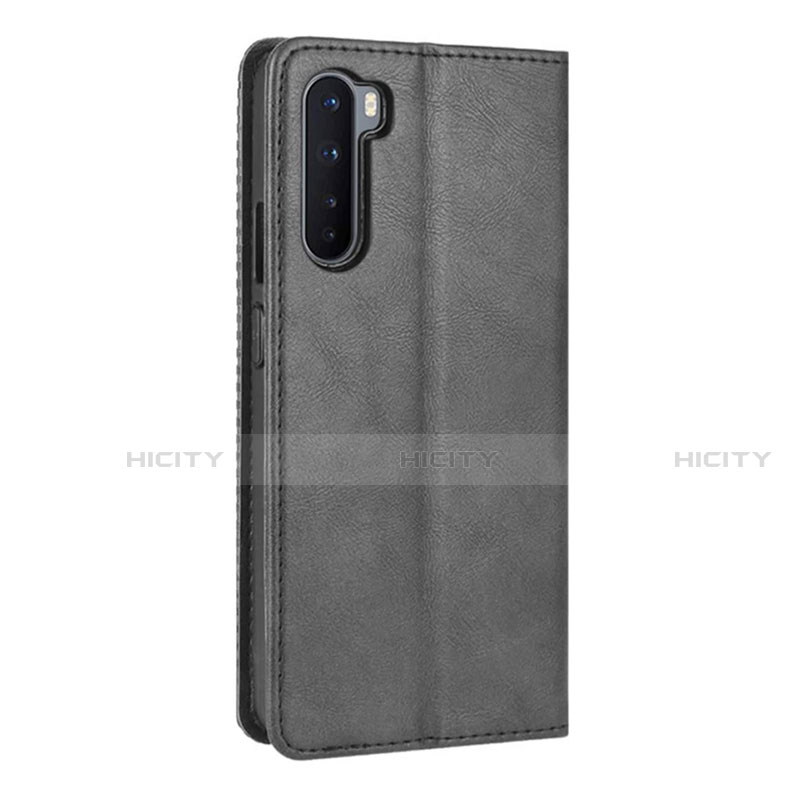 Funda de Cuero Cartera con Soporte Carcasa L08 para OnePlus Nord