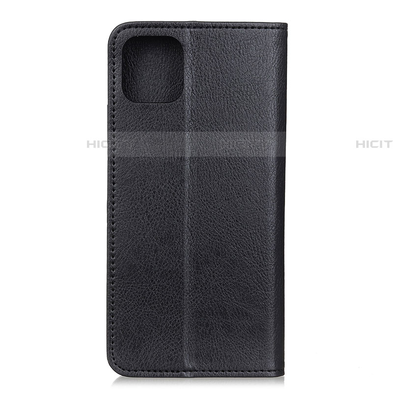 Funda de Cuero Cartera con Soporte Carcasa L08 para Samsung Galaxy A71 5G Negro