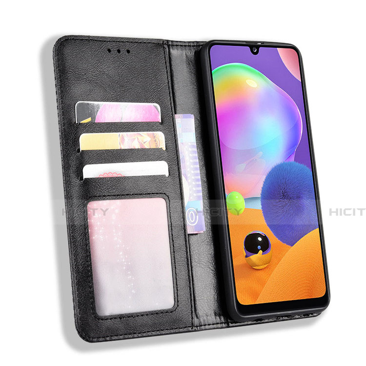 Funda de Cuero Cartera con Soporte Carcasa L08 para Samsung Galaxy M21s