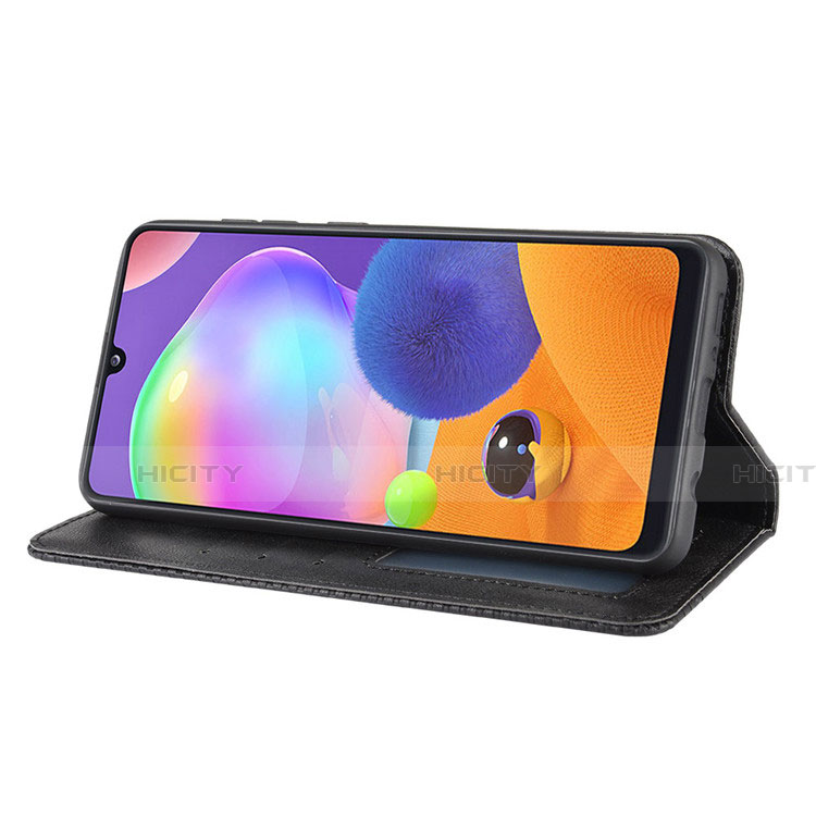 Funda de Cuero Cartera con Soporte Carcasa L08 para Samsung Galaxy M31