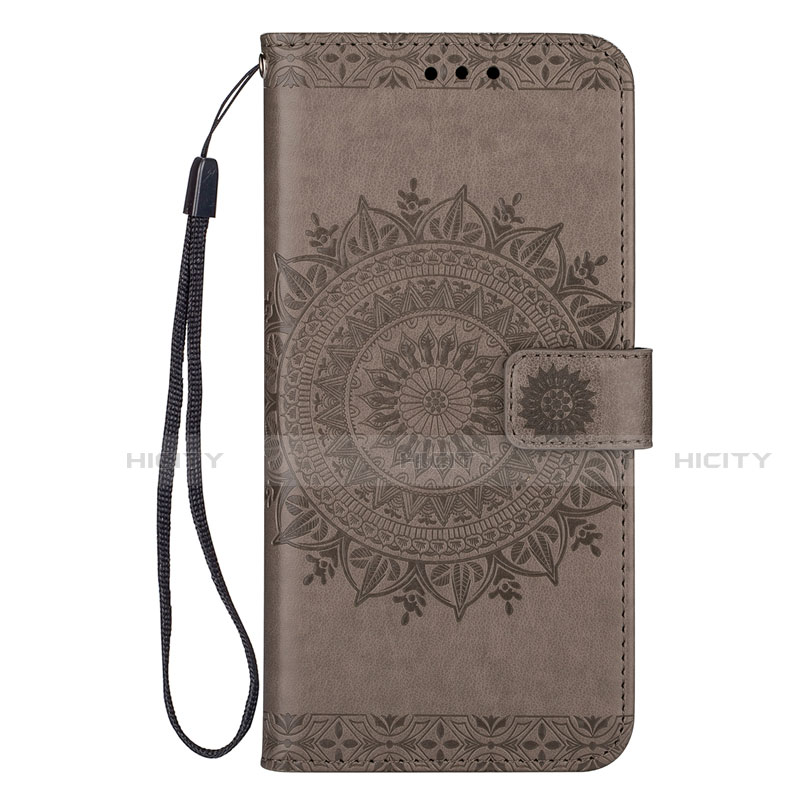 Funda de Cuero Cartera con Soporte Carcasa L08 para Samsung Galaxy S20 Plus 5G Gris