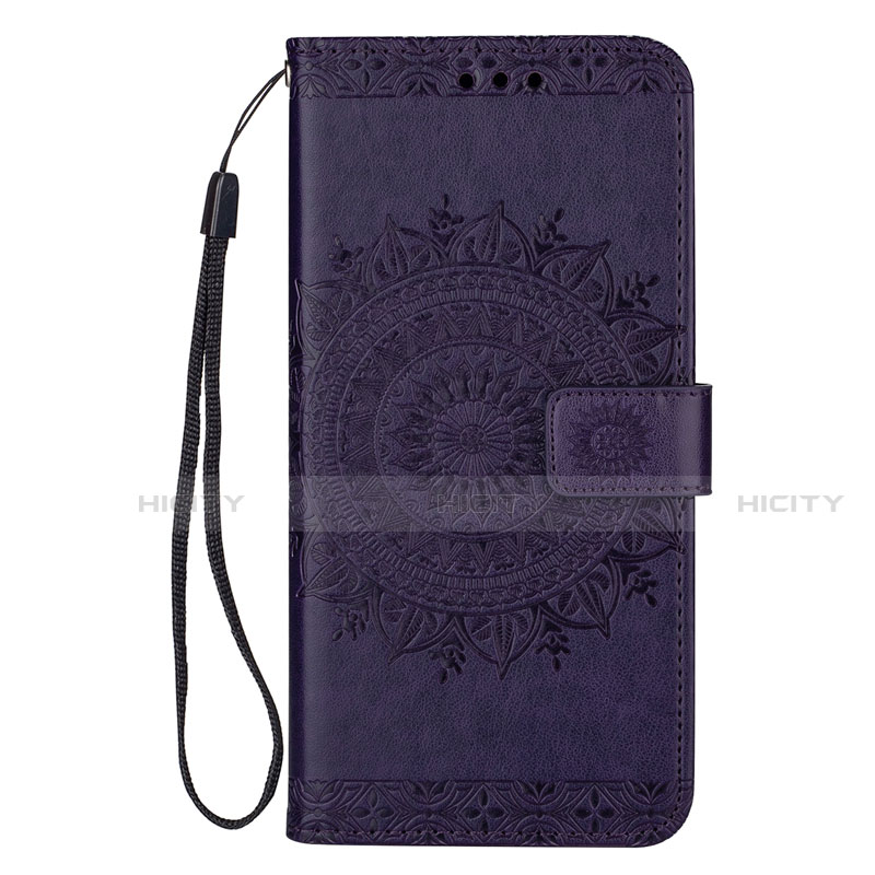 Funda de Cuero Cartera con Soporte Carcasa L08 para Samsung Galaxy S20 Plus 5G Morado