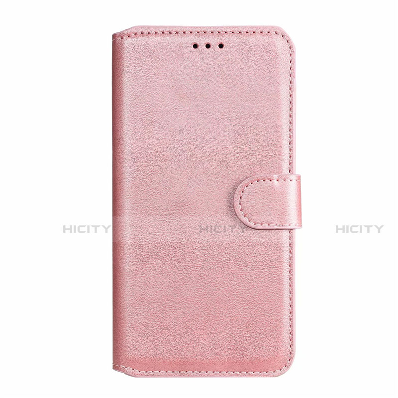 Funda de Cuero Cartera con Soporte Carcasa L08 para Xiaomi Poco M2 Pro Oro Rosa