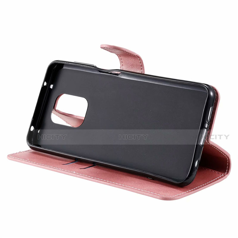 Funda de Cuero Cartera con Soporte Carcasa L08 para Xiaomi Redmi Note 9 Pro Max