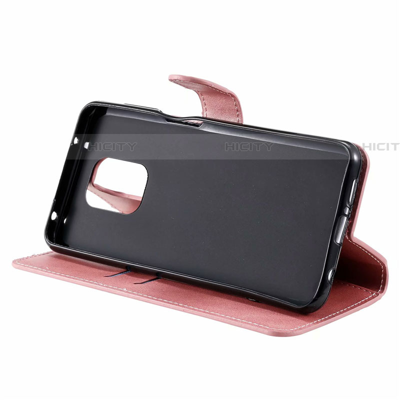 Funda de Cuero Cartera con Soporte Carcasa L08 para Xiaomi Redmi Note 9S