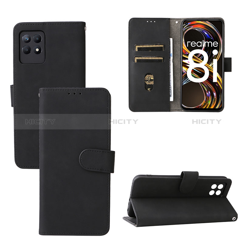 Funda de Cuero Cartera con Soporte Carcasa L08Z para Realme 8i