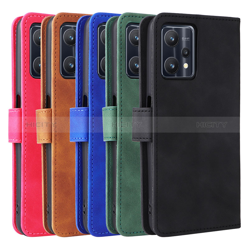 Funda de Cuero Cartera con Soporte Carcasa L08Z para Realme 9 5G