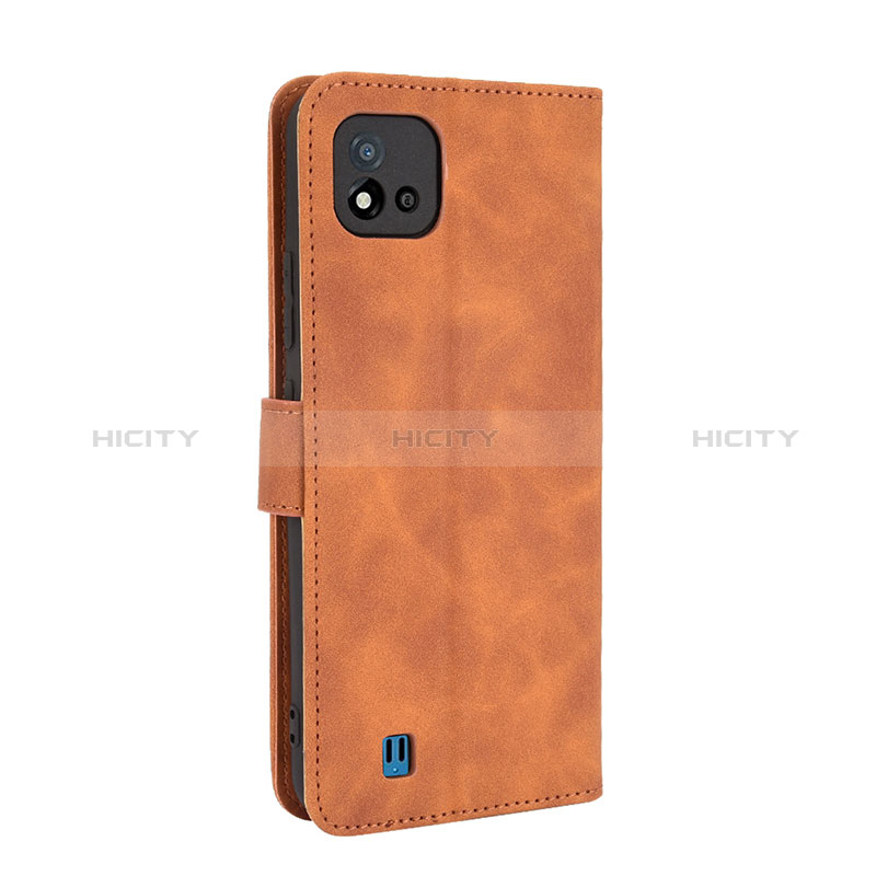 Funda de Cuero Cartera con Soporte Carcasa L08Z para Realme C11 (2021)