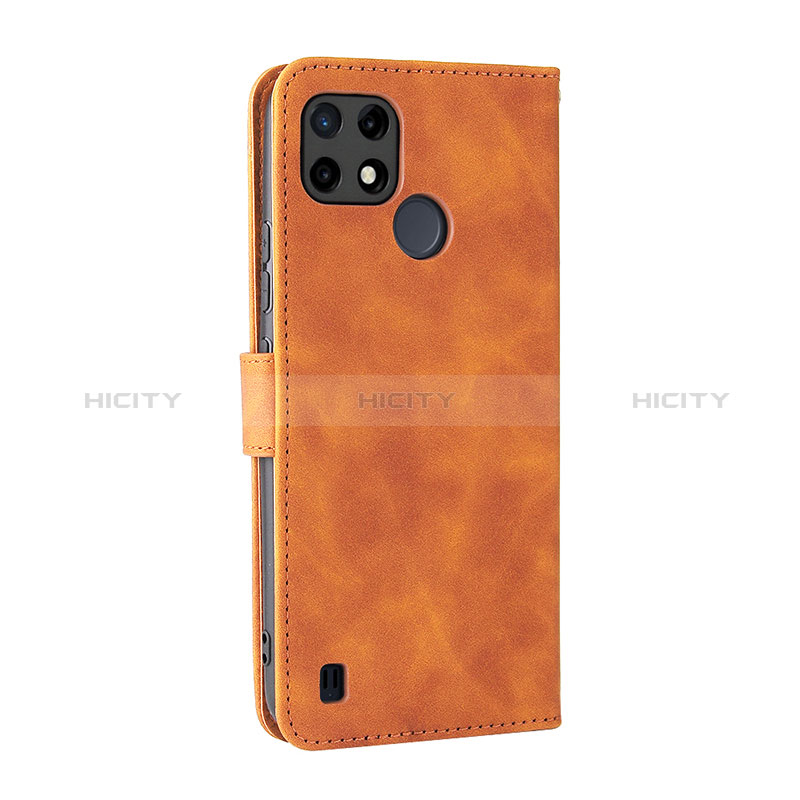 Funda de Cuero Cartera con Soporte Carcasa L08Z para Realme C25Y India