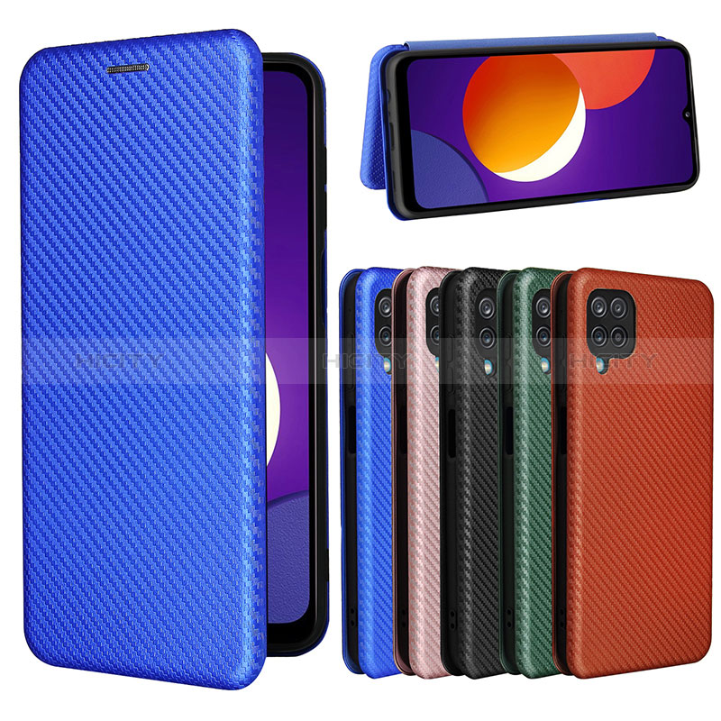 Funda de Cuero Cartera con Soporte Carcasa L08Z para Samsung Galaxy A12 Nacho