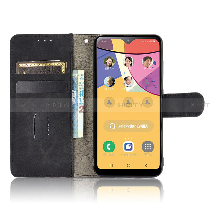 Funda de Cuero Cartera con Soporte Carcasa L08Z para Samsung Galaxy A21 SC-42A