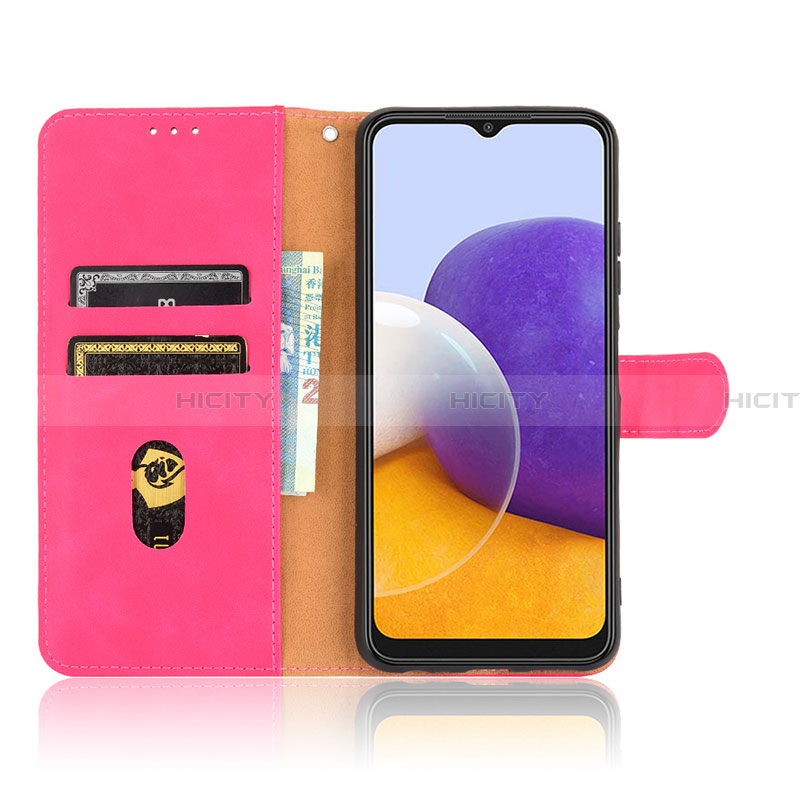 Funda de Cuero Cartera con Soporte Carcasa L08Z para Samsung Galaxy A22 5G