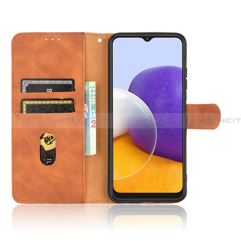 Funda de Cuero Cartera con Soporte Carcasa L08Z para Samsung Galaxy A22 5G