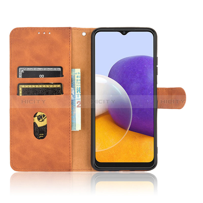 Funda de Cuero Cartera con Soporte Carcasa L08Z para Samsung Galaxy A22s 5G