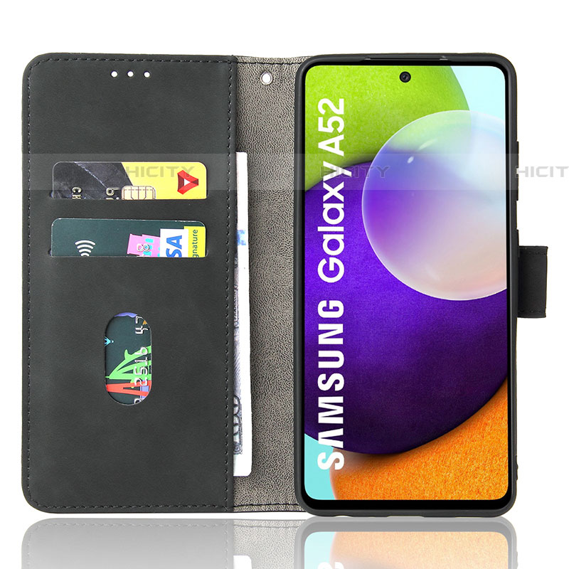 Funda de Cuero Cartera con Soporte Carcasa L08Z para Samsung Galaxy A52 4G