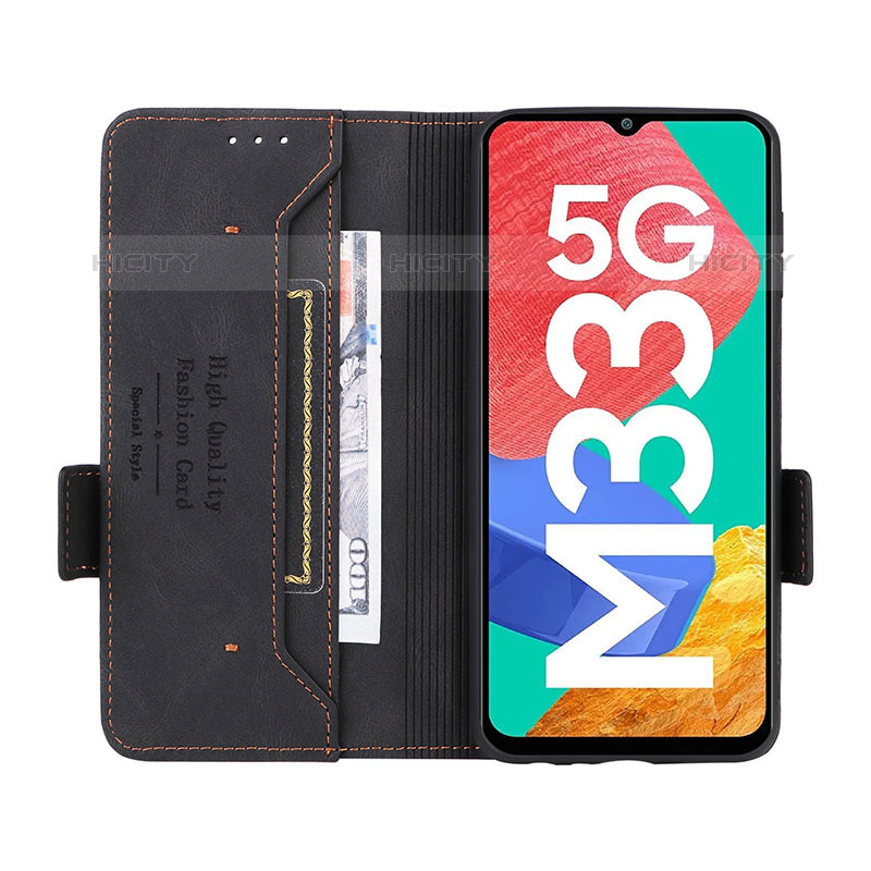 Funda de Cuero Cartera con Soporte Carcasa L08Z para Samsung Galaxy M33 5G