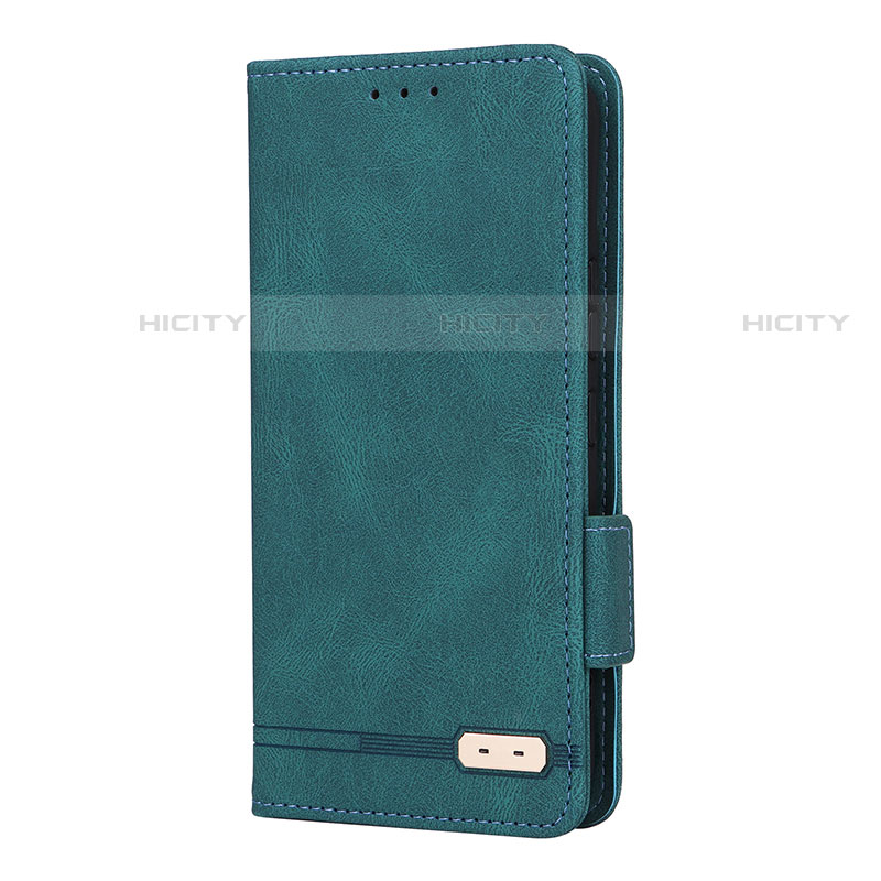 Funda de Cuero Cartera con Soporte Carcasa L08Z para Samsung Galaxy S21 Plus 5G Verde