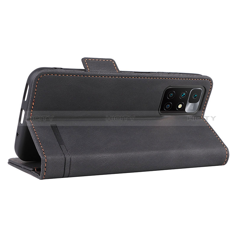 Funda de Cuero Cartera con Soporte Carcasa L08Z para Xiaomi Redmi 10 (2022)