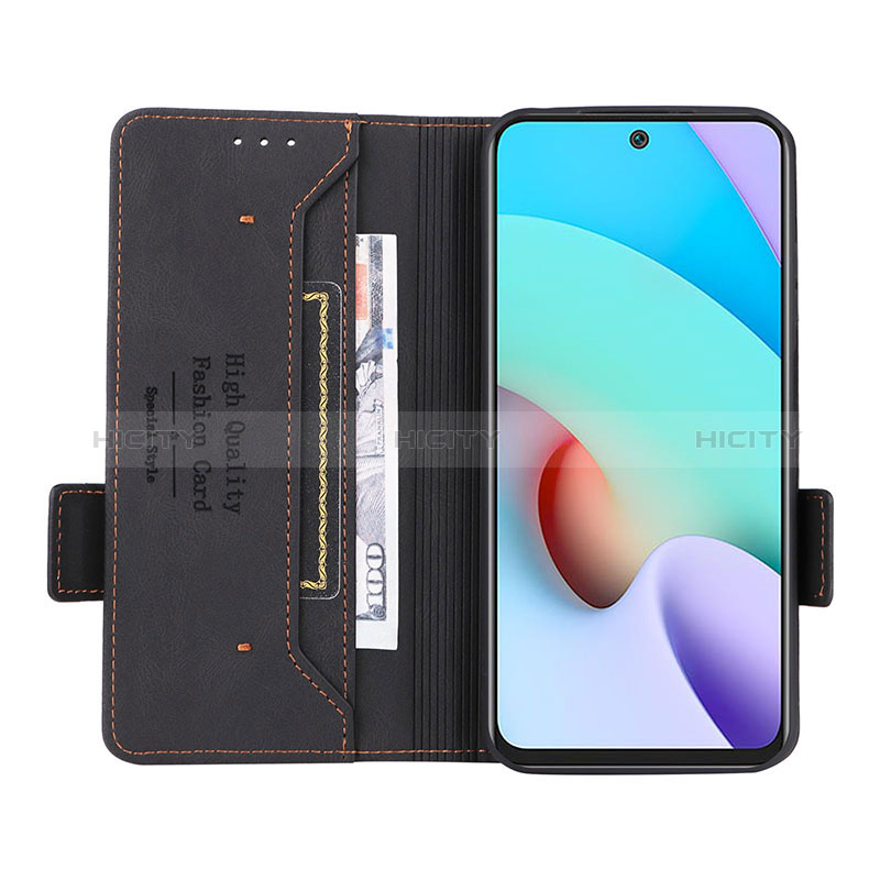 Funda de Cuero Cartera con Soporte Carcasa L08Z para Xiaomi Redmi 10 (2022)