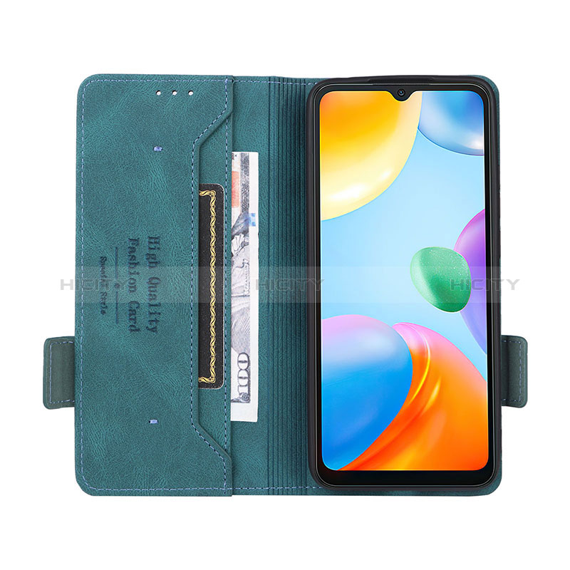 Funda de Cuero Cartera con Soporte Carcasa L08Z para Xiaomi Redmi 10 Power