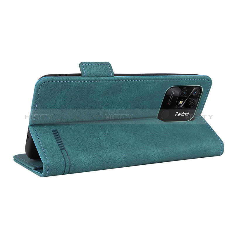 Funda de Cuero Cartera con Soporte Carcasa L08Z para Xiaomi Redmi 10C 4G