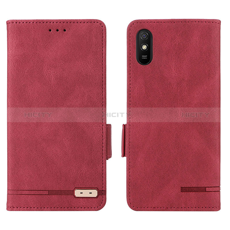 Funda de Cuero Cartera con Soporte Carcasa L08Z para Xiaomi Redmi 9AT