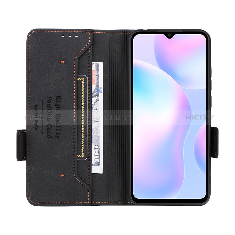 Funda de Cuero Cartera con Soporte Carcasa L08Z para Xiaomi Redmi 9i