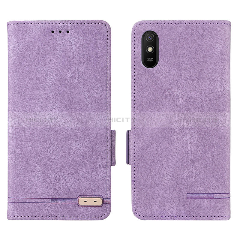 Funda de Cuero Cartera con Soporte Carcasa L08Z para Xiaomi Redmi 9i