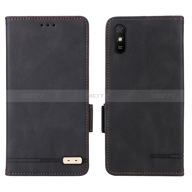 Funda de Cuero Cartera con Soporte Carcasa L08Z para Xiaomi Redmi 9i