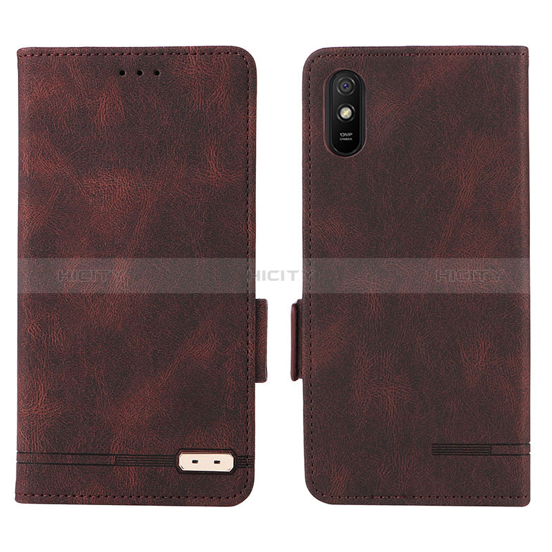 Funda de Cuero Cartera con Soporte Carcasa L08Z para Xiaomi Redmi 9i