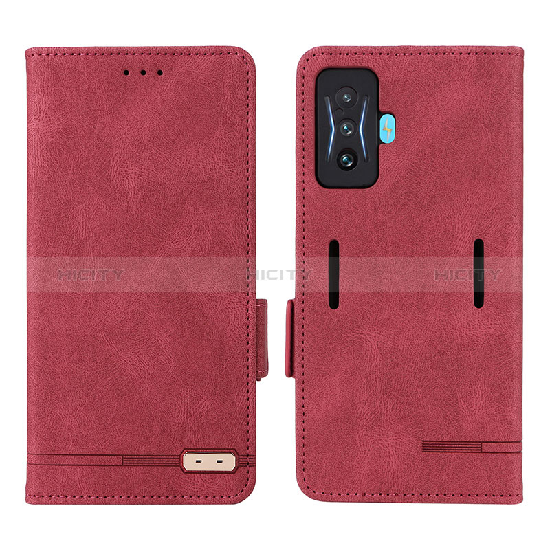 Funda de Cuero Cartera con Soporte Carcasa L08Z para Xiaomi Redmi K50 Gaming 5G