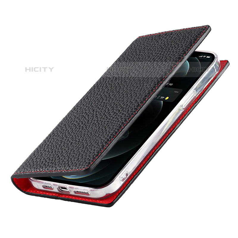 Funda de Cuero Cartera con Soporte Carcasa L09 para Apple iPhone 16 Pro