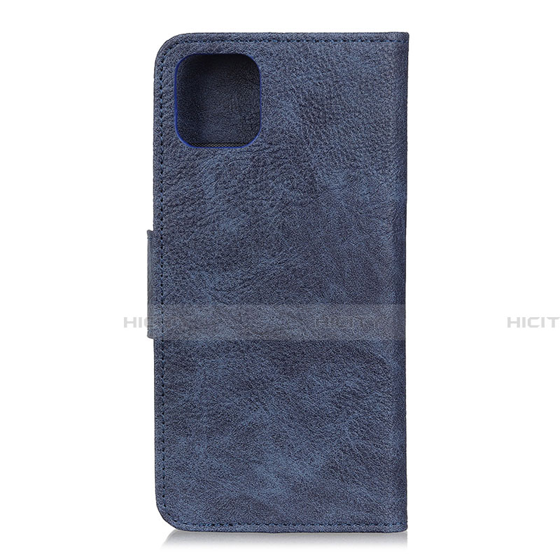 Funda de Cuero Cartera con Soporte Carcasa L09 para Huawei Honor 30S Azul