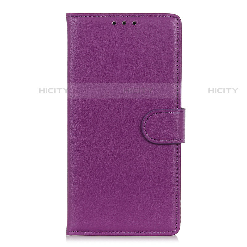 Funda de Cuero Cartera con Soporte Carcasa L09 para Huawei Mate 40 Lite 5G Morado