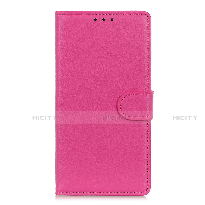 Funda de Cuero Cartera con Soporte Carcasa L09 para LG K41S Rosa Roja