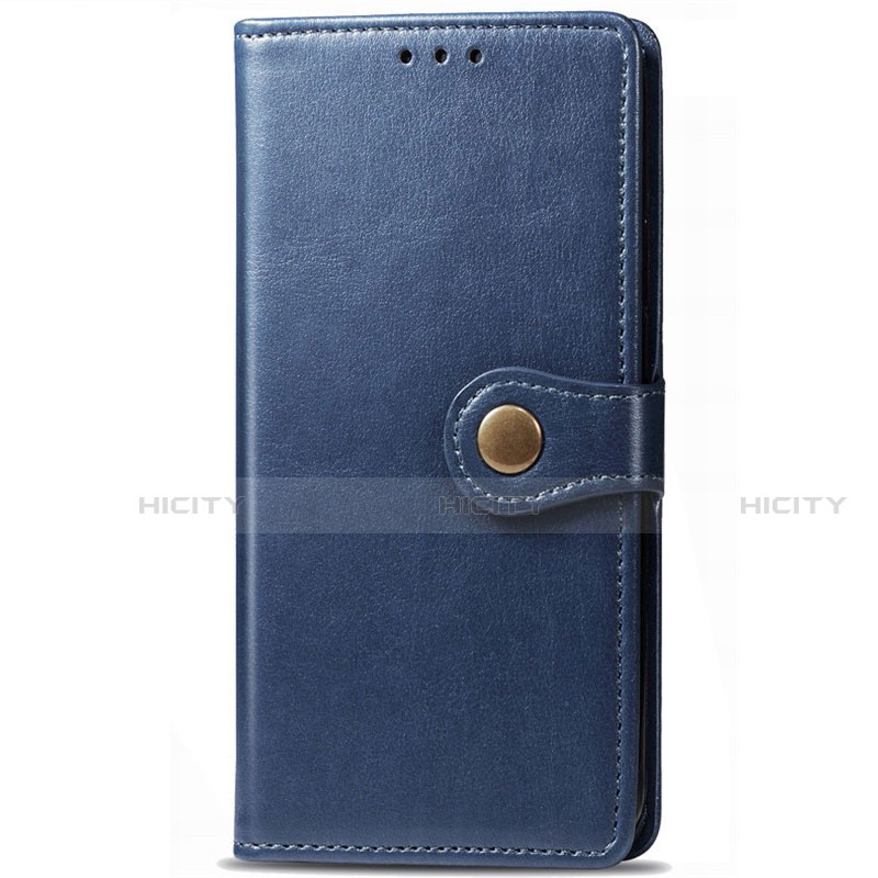 Funda de Cuero Cartera con Soporte Carcasa L09 para Samsung Galaxy M31 Azul