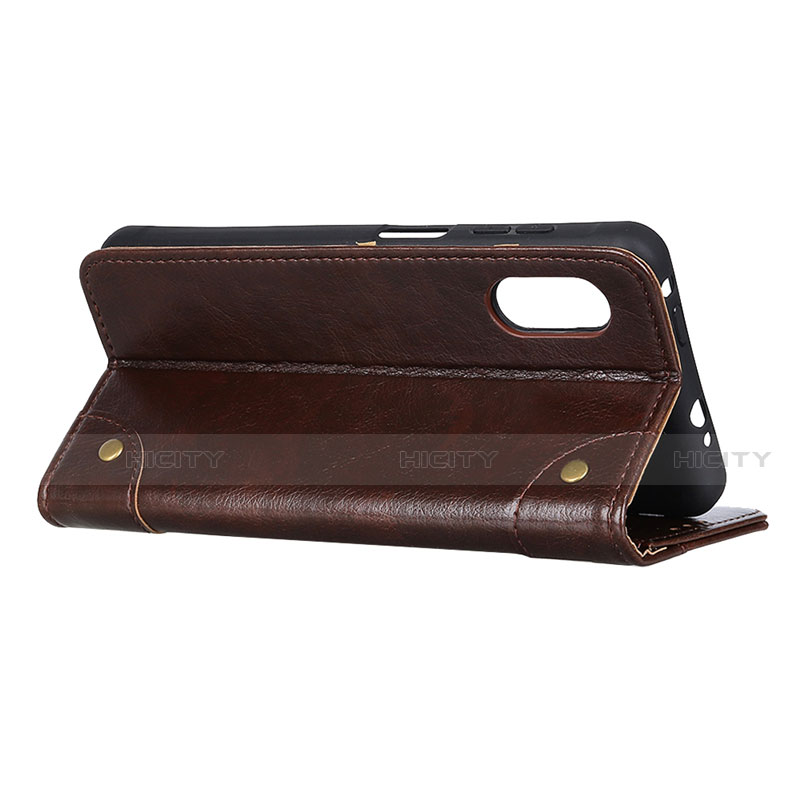 Funda de Cuero Cartera con Soporte Carcasa L09 para Samsung Galaxy XCover Pro