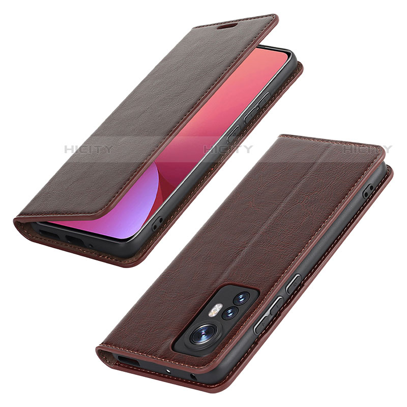 Funda de Cuero Cartera con Soporte Carcasa L09 para Xiaomi Mi 12X 5G