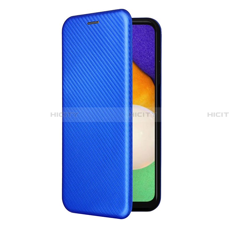 Funda de Cuero Cartera con Soporte Carcasa L09Z para Samsung Galaxy A13 5G Azul