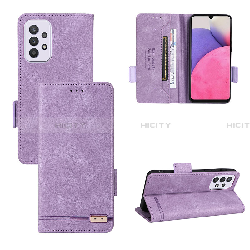 Funda de Cuero Cartera con Soporte Carcasa L09Z para Samsung Galaxy A33 5G