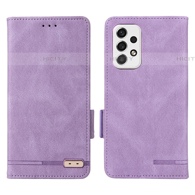 Funda de Cuero Cartera con Soporte Carcasa L09Z para Samsung Galaxy A53 5G