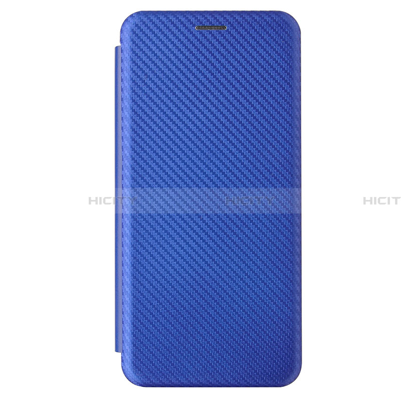 Funda de Cuero Cartera con Soporte Carcasa L09Z para Samsung Galaxy F02S SM-E025F Azul